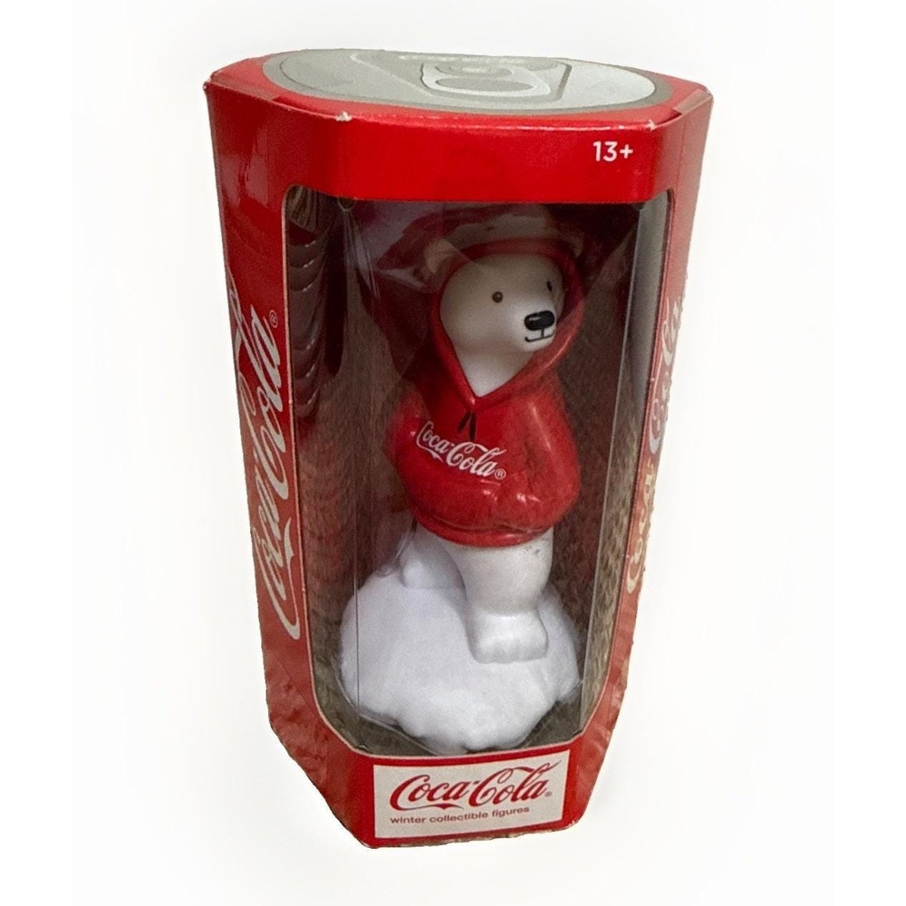 Coca-Cola‎ Winter Collectible Figure Hoodie Polar Bear Collectible Trending